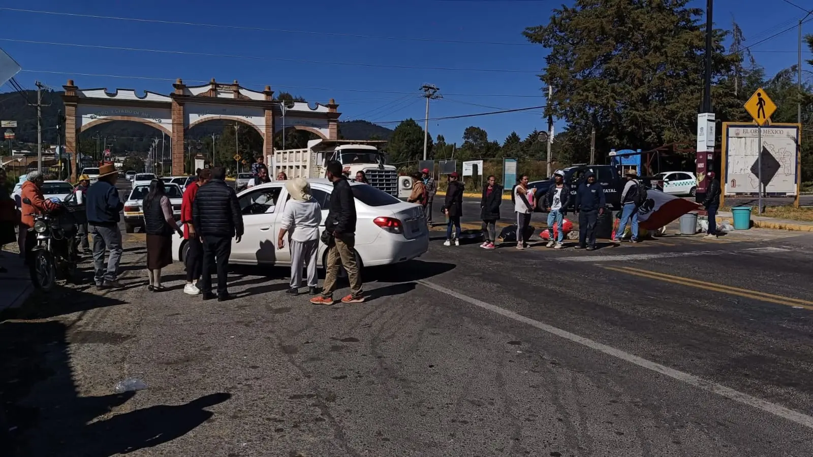 protesta-en-el-oro-por-crisis-en-recoleccion-de-basura | México Ahora Protesta en El Oro por crisis en recolección de basura Primero