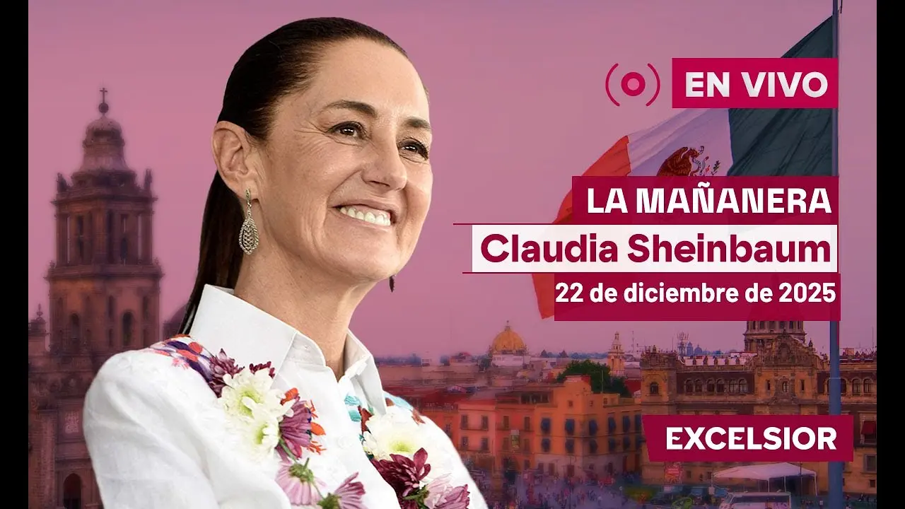 mananera-de-sheinbaum-del-22-de-diciembre | México Ahora Mañanera de Claudia Sheinbaum 22 de diciembre de 2025 | EN VIVO