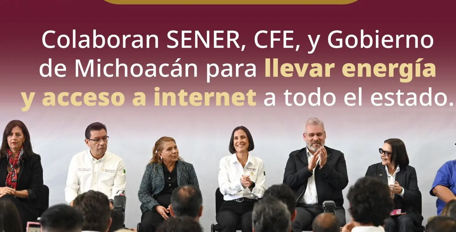 electrificacion e internet en todo michoacan sener Electrificación e internet en todo Michoacán SENER | Sener CFE y Michoacán acuerdan electrificación total y expansión