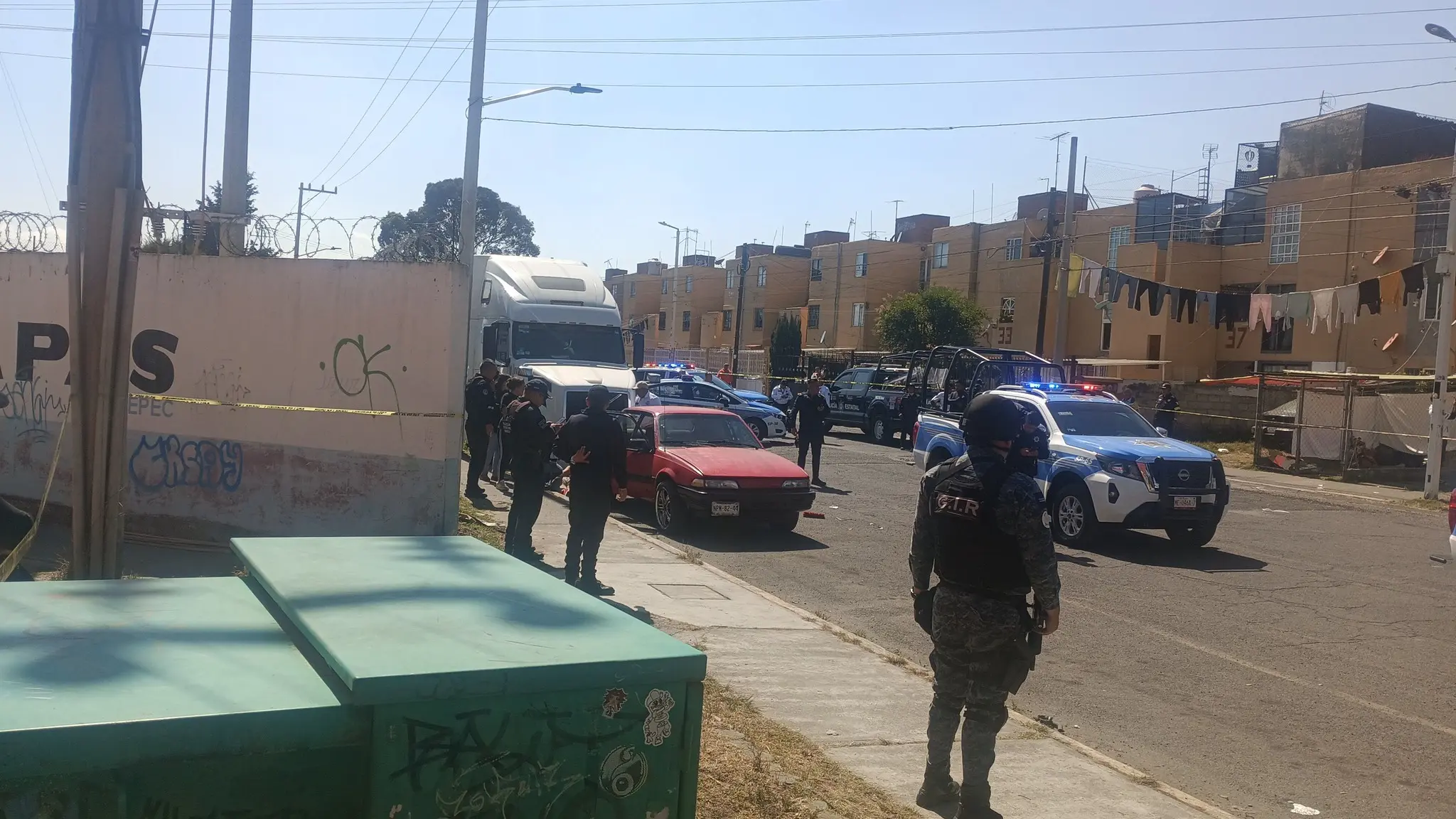 investigan-balacera-en-metepec | México Ahora Investigan balacera en Metepec Primero Editores