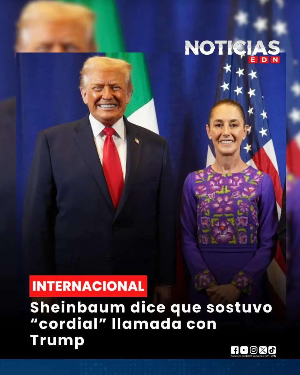 sheinbaum-y-trump-sostuvieron-llamada-cordial | México Ahora