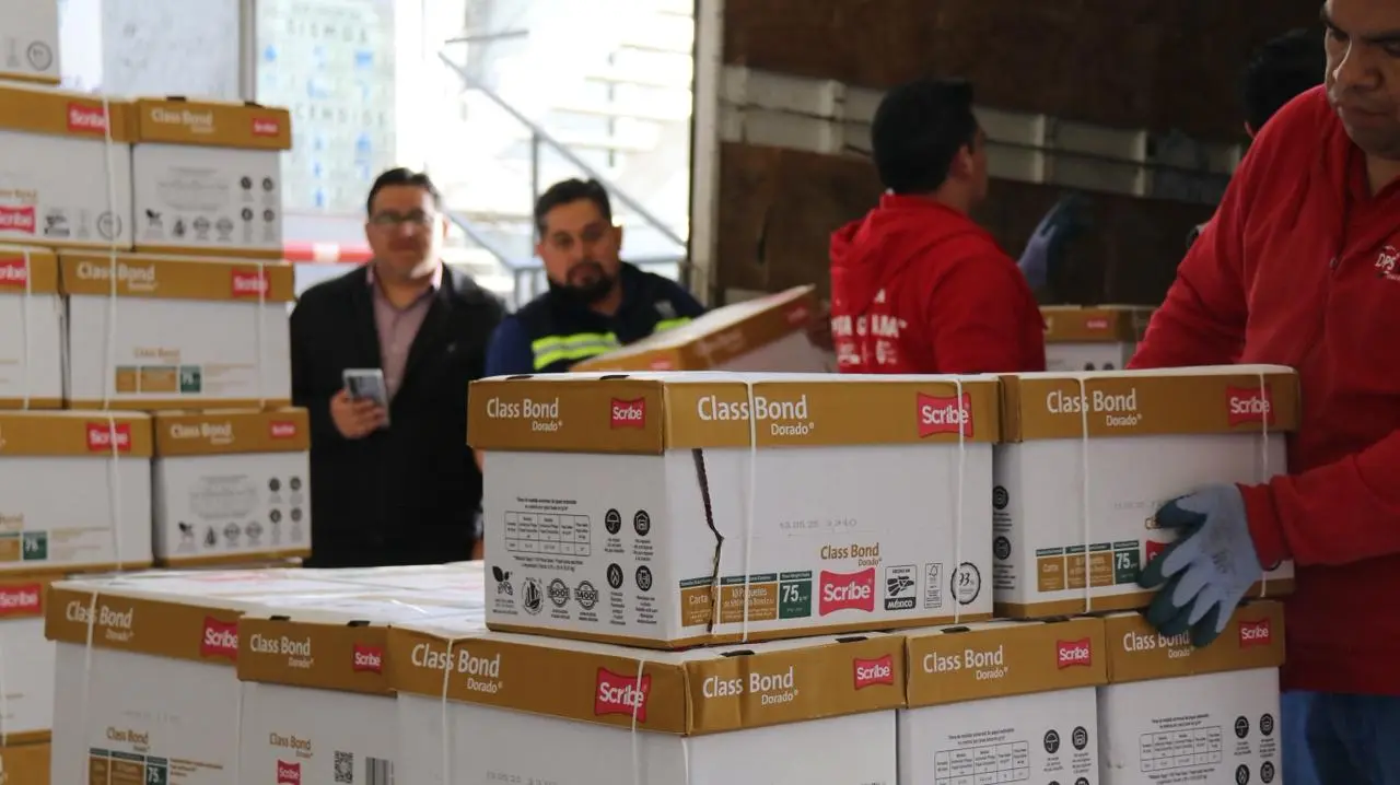 reciclo-ieem-300-toneladas-de-papel-en-2025 | México Ahora En 2025 IEEM entregó más de 300 toneladas de papel para su