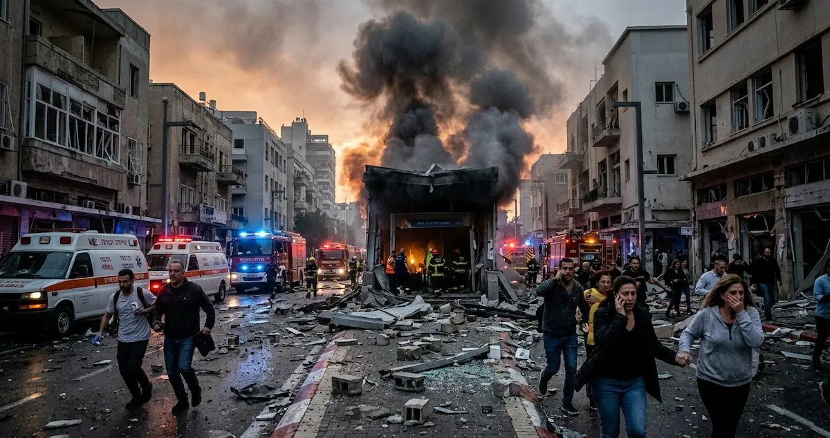 guerra-iran-tel-aviv | México Ahora guerra Irán destrucción en Tel Aviv tras ataques con misiles