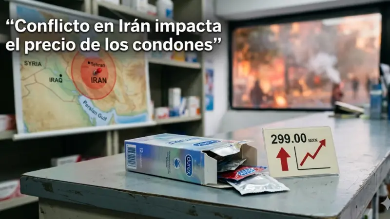precio-condones-guerra-iran-crisis-produccionjpg | México Ahora Aumento en el precio de los condones debido a la guerra en Irán y la crisis en la producción global