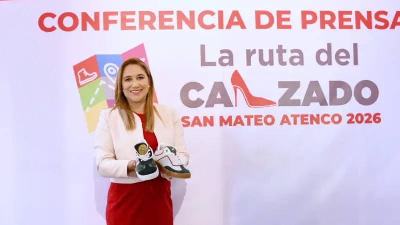 La llegada de La Ruta del Calzado | México Ahora San Mateo Atenco impulsa su economía local con la llegada de La Ruta del Calzado y el lanzamiento del Calzado Mundialista una colección creada por familias zapateras del municipio