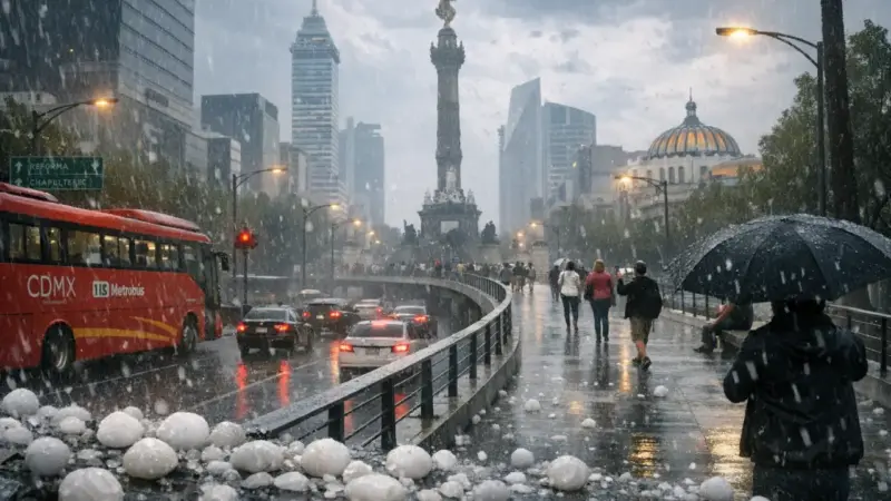 Se avecina fuerte lluvia con granizo en distintas regiones del país | México Ahora Se avecina fuerte lluvia con granizo en distintas regiones del país