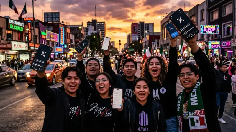 enhypen_mexico_principal | México Ahora ENHYPEN México fans ENGENE en trends de X con hashtags RESPECT THE 2M VOICES