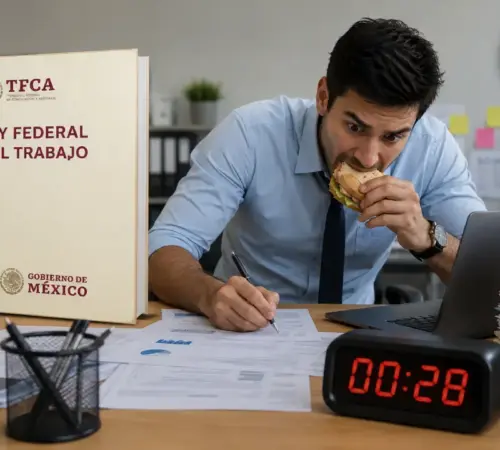 Descanso obligatorio de 30 minutos de comida_ lo que dice la Ley Federal del Trabajo | México Ahora Descanso obligatorio de 30 minutos de comida lo que dice la Ley Federal del Trabajo