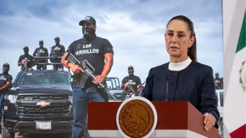 Los Ardillos: Sheinbaum justifica ausencia del Ejército en Guerrero