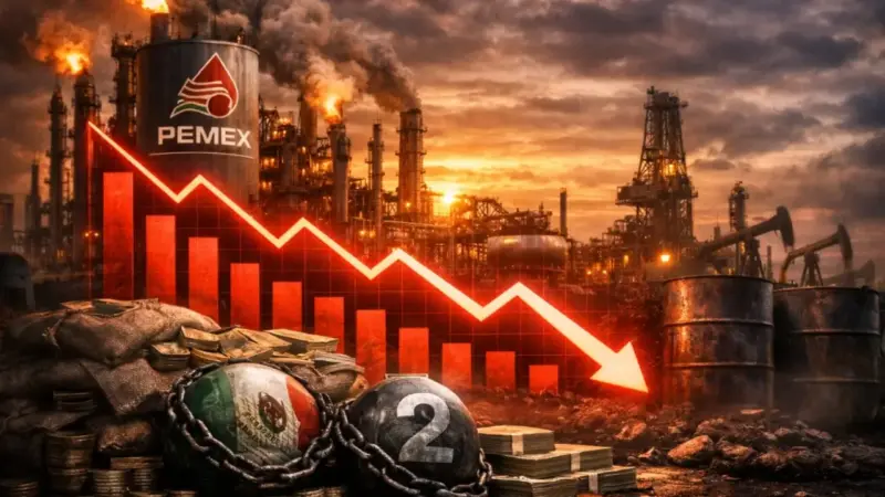 Pemex se consolida como la segunda petrolera más endeudada del mundo | México Ahora Pemex se consolida como la segunda petrolera más endeudada del mundo