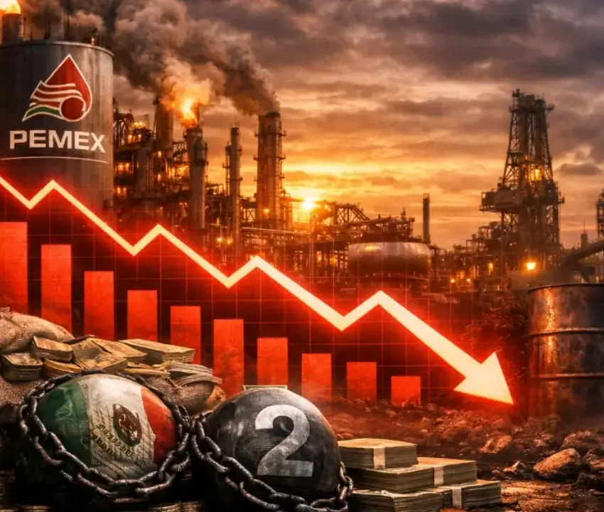 Pemex se consolida como la segunda petrolera más endeudada del mundo | México Ahora Pemex se consolida como la segunda petrolera más endeudada del mundo