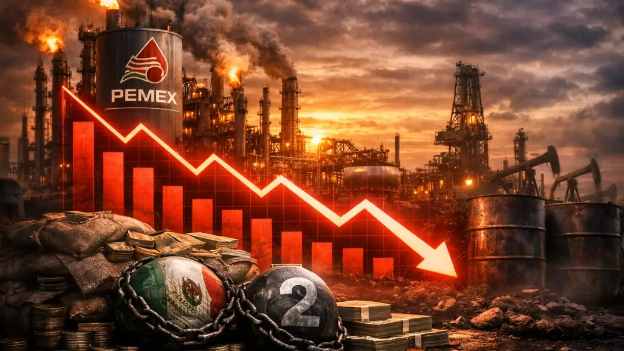 Pemex se consolida como la segunda petrolera más endeudada del mundo | México Ahora Pemex se consolida como la segunda petrolera más endeudada del mundo
