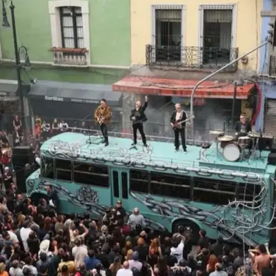 U2 toma el Centro Histórico de CDMX para su nuevo video musical