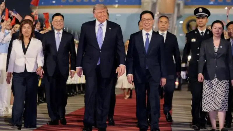 Trump en China_ reunión con Xi Jinping en medio de tensiones comerciales y geopolíticas | México Ahora Trump en China reunión con Xi Jinping en medio de tensiones comerciales y geopolíticas