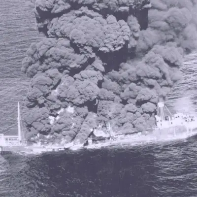 El barco mexicano Potrero del Llano navegaba cerca de las costas de Florida cuando fue torpedeado por un submarino alemán nazi identificado como el U-564 | México Ahora Un día como hoy submarino nazi hundió un barco mexicano