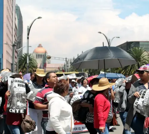 cnte-manifestacion | México Ahora CNTE Manifestación