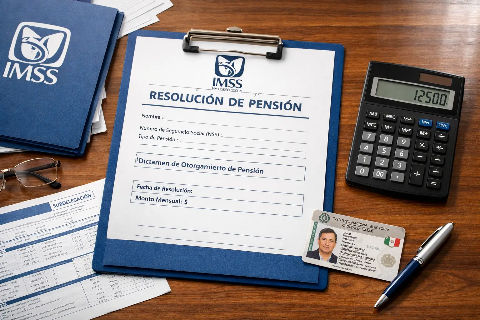 documentos-revision-pension-ley-73 | México Ahora Documento de resolución de pensión IMSS Ley 73 con calculadora y documentos