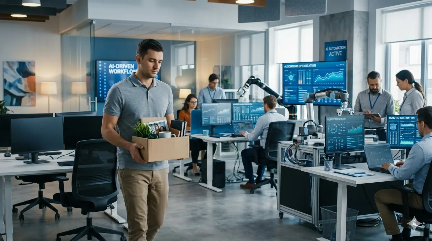 Más de 107 mil empleos perdidos en un año por avance de la inteligencia artificial | México Ahora Más de 107 mil empleos perdidos en un año por avance de la inteligencia artificial