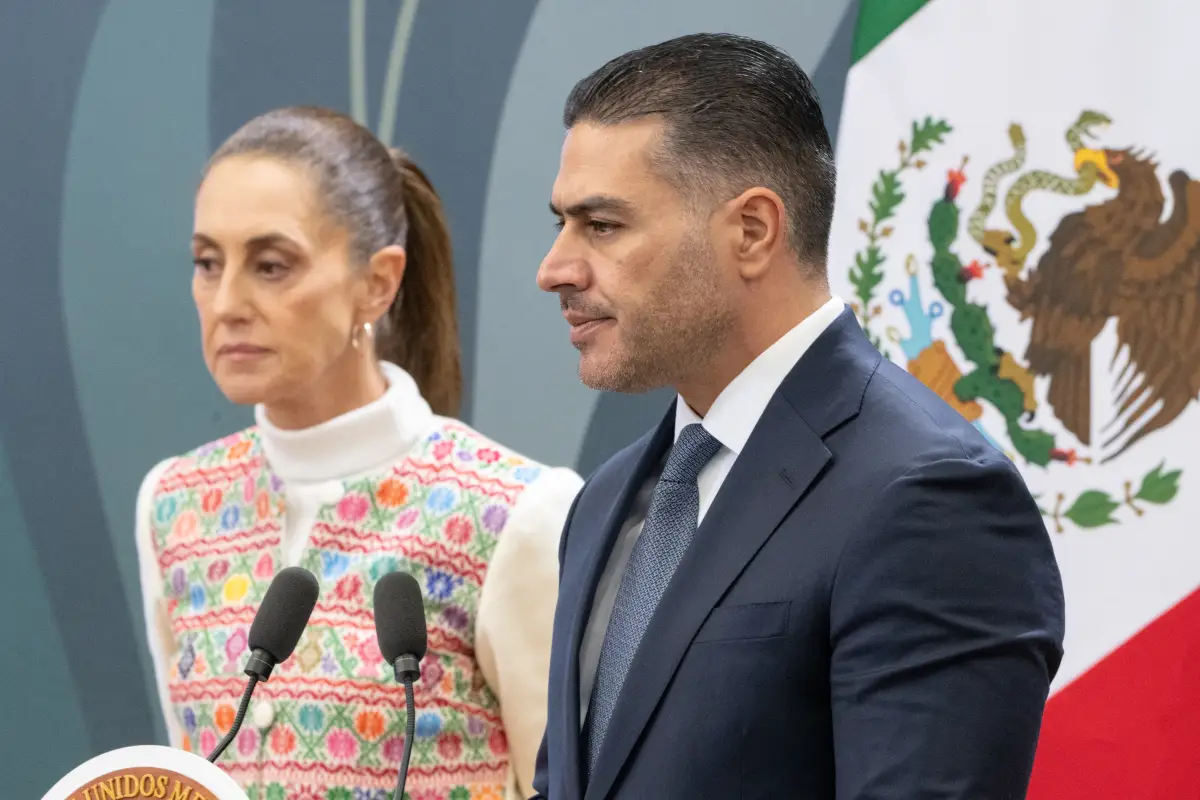 Omar_García_Harfuch_durante_una_conferencia_de_prensa | México Ahora Omar Harfuch CJNG