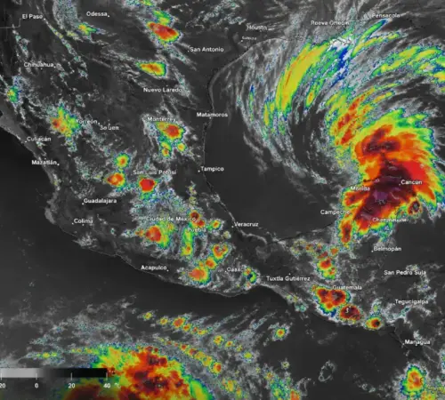 Tormenta con aguaceros y rayos azotará México por más de seis horas | México Ahora Tormenta con aguaceros y rayos azotará México por más de seis horas