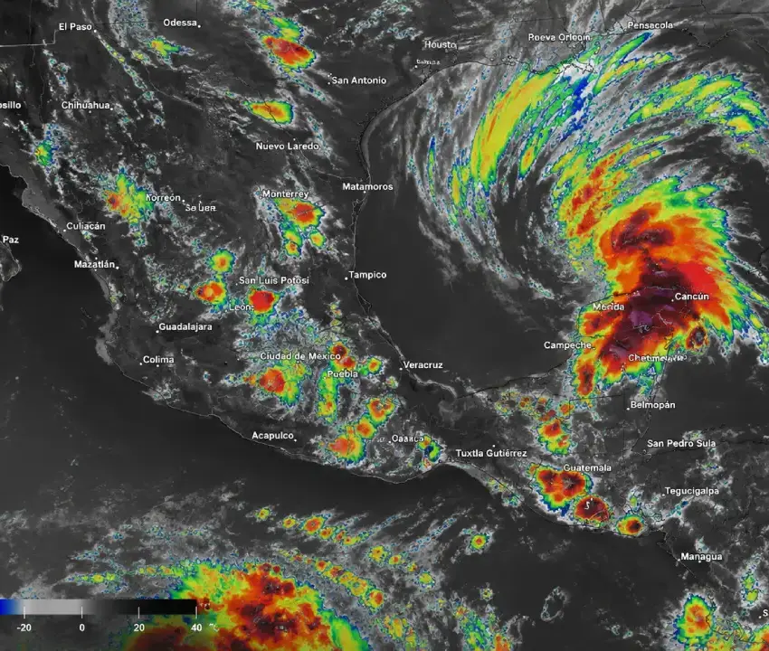 Tormenta con aguaceros y rayos azotará México por más de seis horas | México Ahora Tormenta con aguaceros y rayos azotará México por más de seis horas