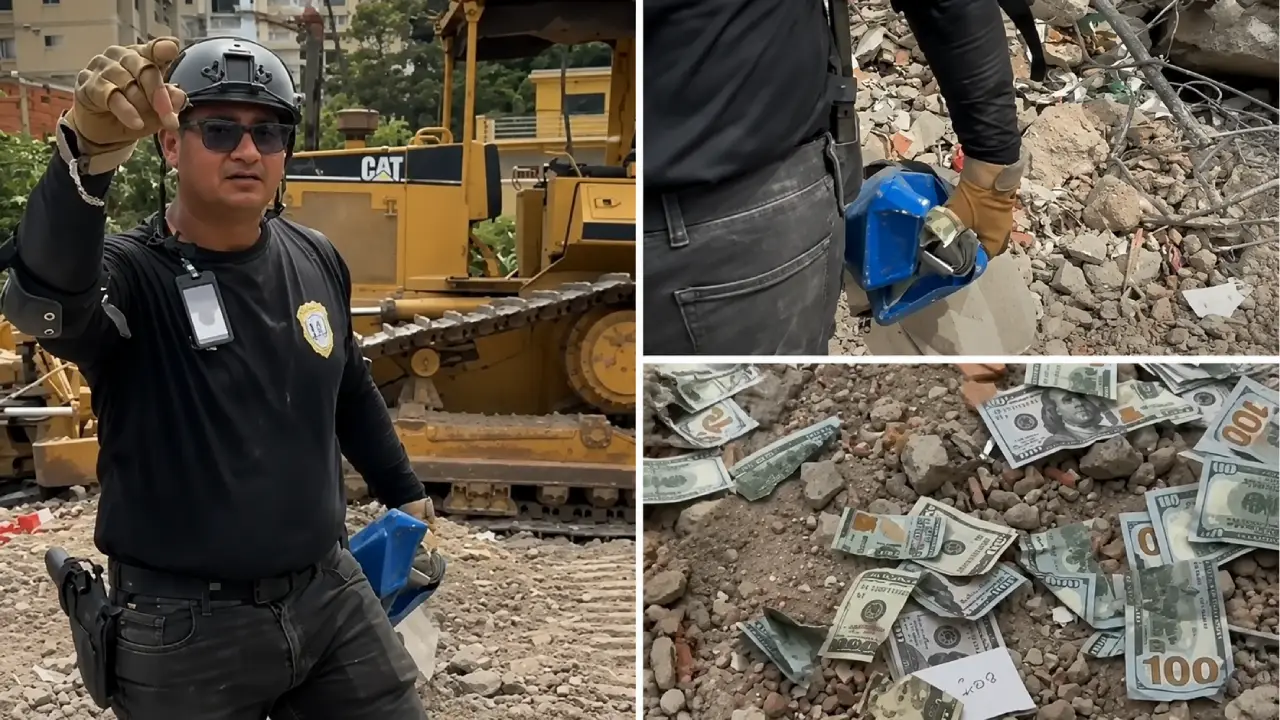 Policía intenta robar dólares terremoto Venezuela y termina detenido Policía intenta robar dólares en el terremoto de Venezuela y termina detenido | Policía intenta robar dólares en el terremoto de Venezuela y termina detenido