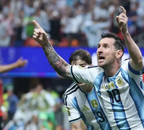 imgMA2026argentina Argentina firma una remontada ante Egipto y avanza a cuartos de final del Mundial 2026 | La Albiceleste reacciona a tiempo y elimina a Egipto del Mundial