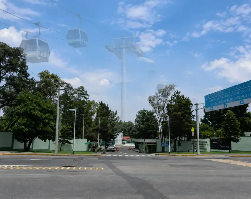 Mexicable cambia su ruta seguridad nacional pasaba Campo Militar Mexicable cambia su ruta por seguridad nacional pasaba por Campo Militar | Mexicable cambia su ruta por seguridad nacional pasaba por Campo Militar