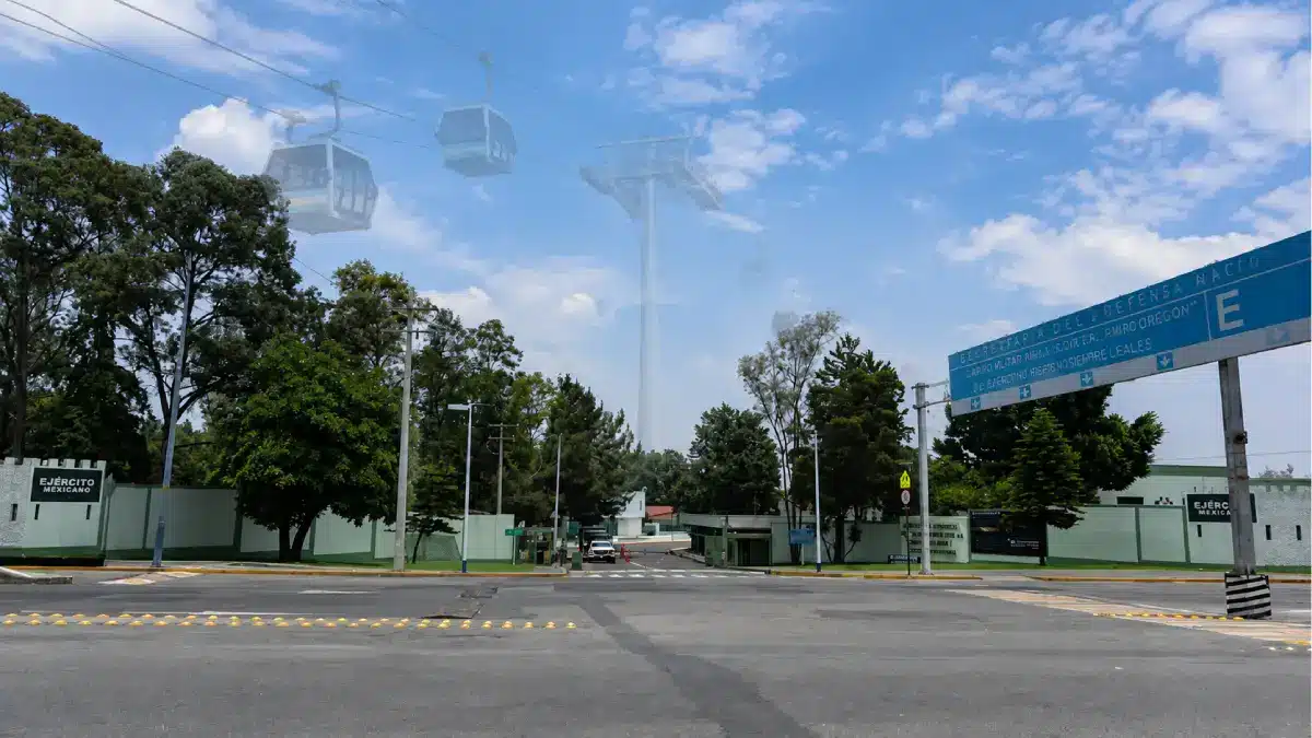 Mexicable cambia su ruta seguridad nacional pasaba Campo Militar Mexicable cambia su ruta por seguridad nacional pasaba por Campo Militar | Mexicable cambia su ruta por seguridad nacional pasaba por Campo Militar