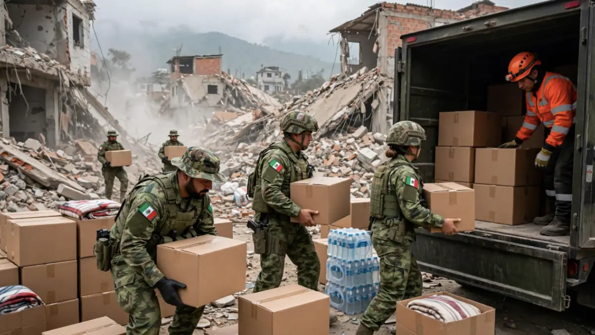 Terremoto Colombia México alista 255 militares y ayuda humanitaria Terremoto en Colombia México alista 255 militares y ayuda humanitaria | Terremoto en Colombia México alista 255 militares y ayuda humanitaria