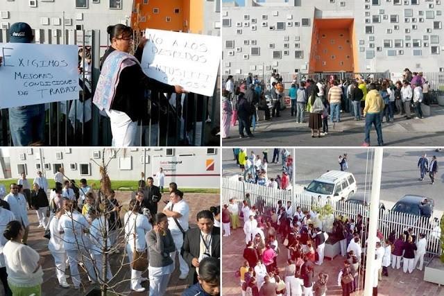 Paro de personal médico en el Hospital de Alta Especialidad de Zumpango