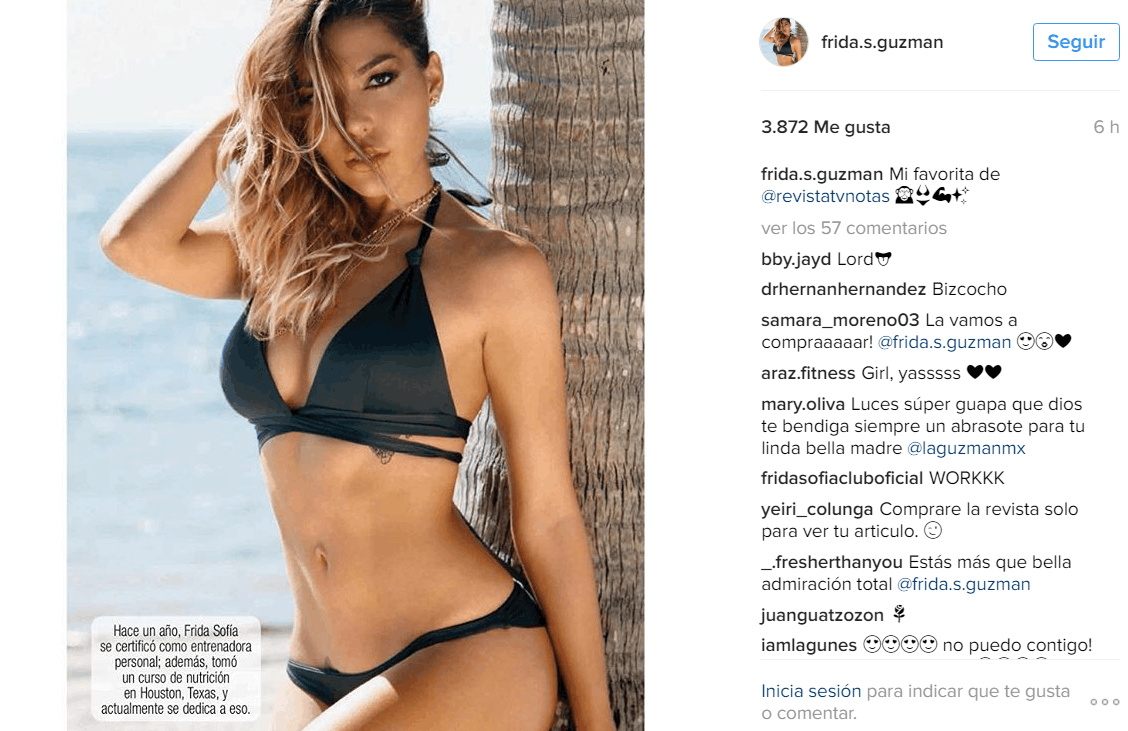PEQUEÑA TRAVIESA: Frida Sofía ha crecido y lo presume en su Instagram