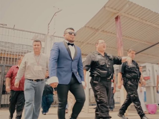 Graban dentro de prisión de Tabasco video grupero
