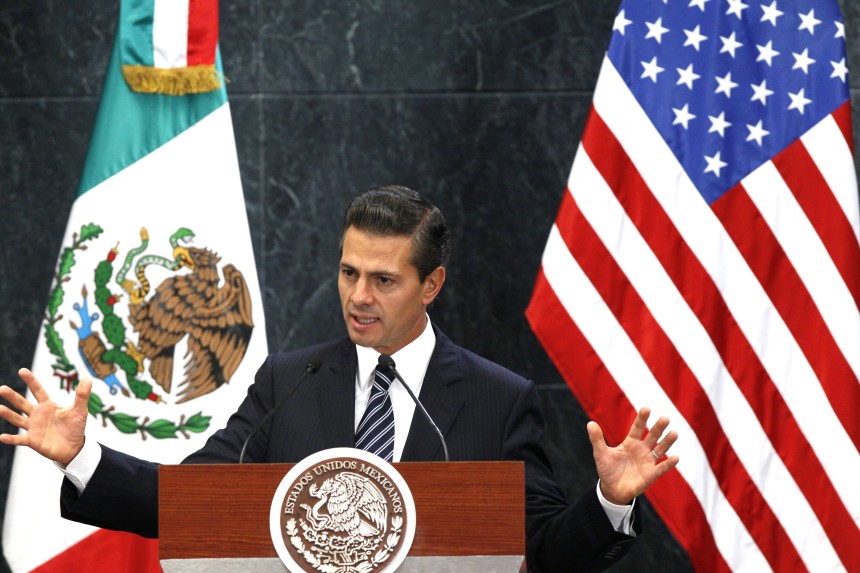 EXPLOTA: Peña Nieto en contra del muro de Trump