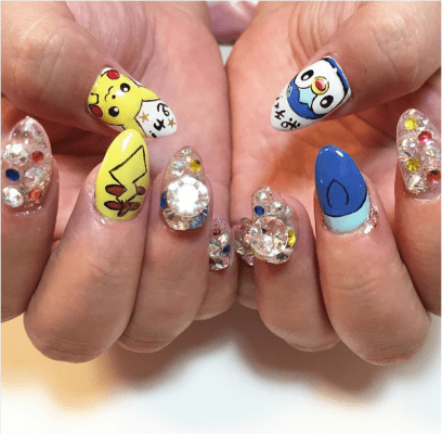 PARA FANÁTICAS: 9 Ideas para decorar tus uñas de Pokémon