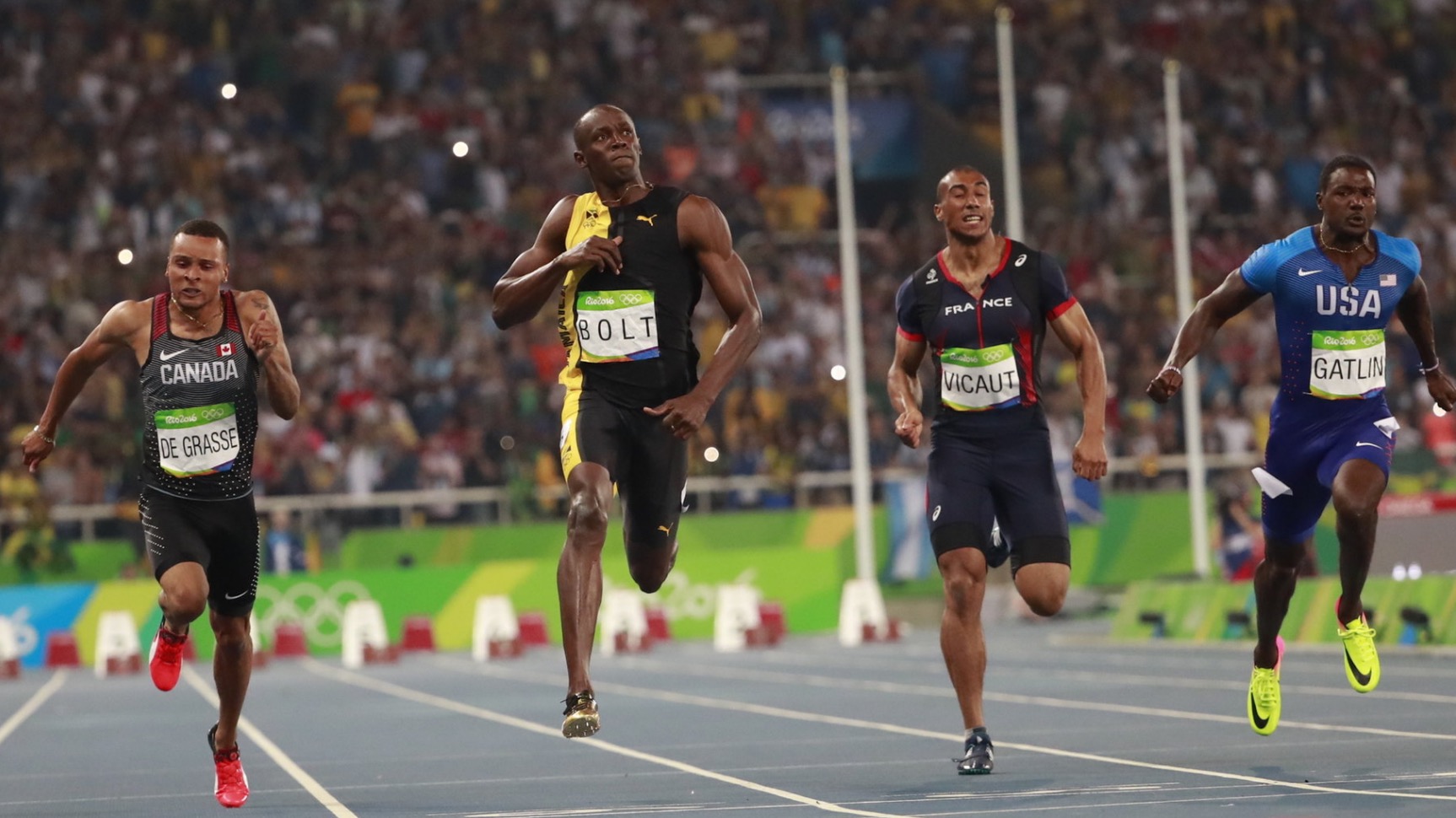 Usain Bolt voló otra vez y ganó el oro en los 100 metros planos de Rio