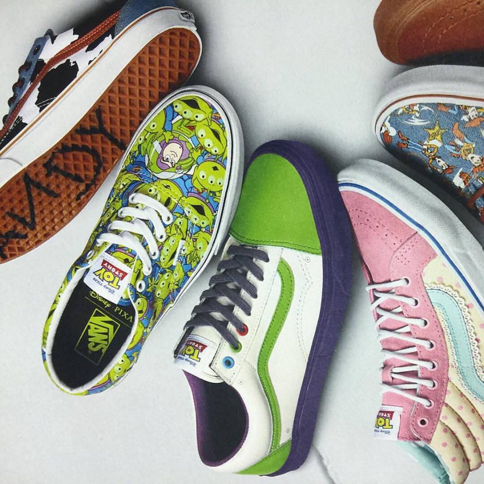 Mira lo qué sucede cuando VANS y Toy Story se fusionan