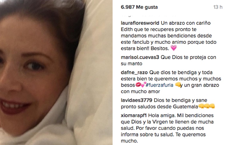 Edith González, reconocida actriz mexicana, reveló al mundo que está en un tratamiento contra el cáncer