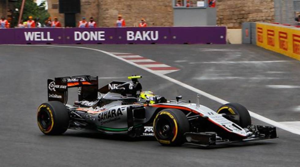 Checo Pérez termina en quinto puesto del GP de Bélgica