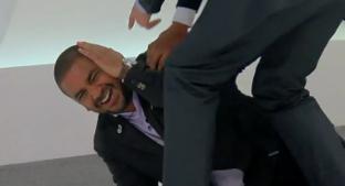 Atleta mexicano patea el rostro de conductor de Fox Sports