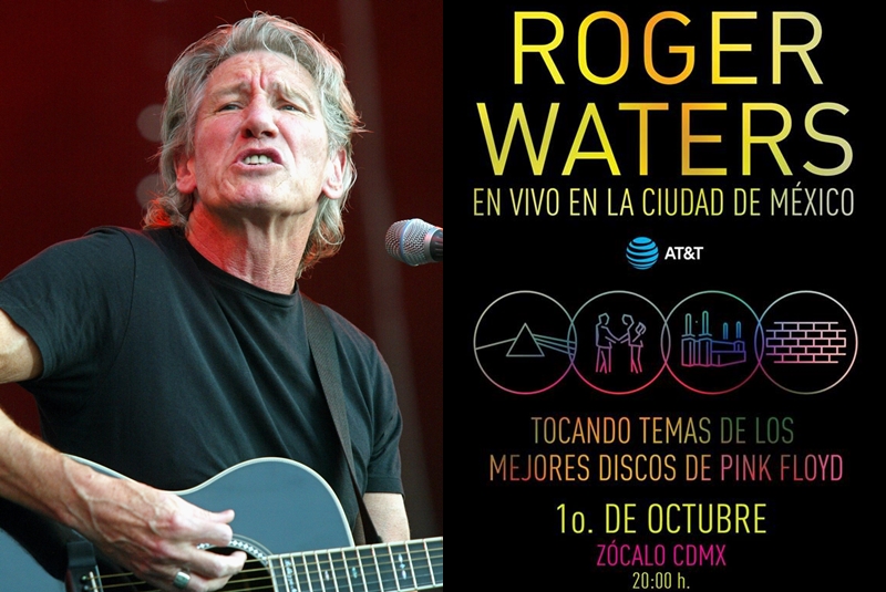 Transmisión en vivo del concierto de Roger Waters en el Zócalo CDMX