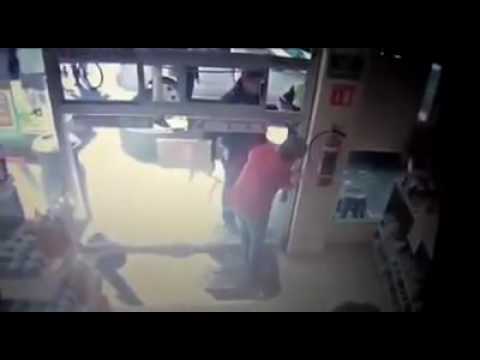 Video: Captan asalto en tienda de autoservicio en Ecatepec