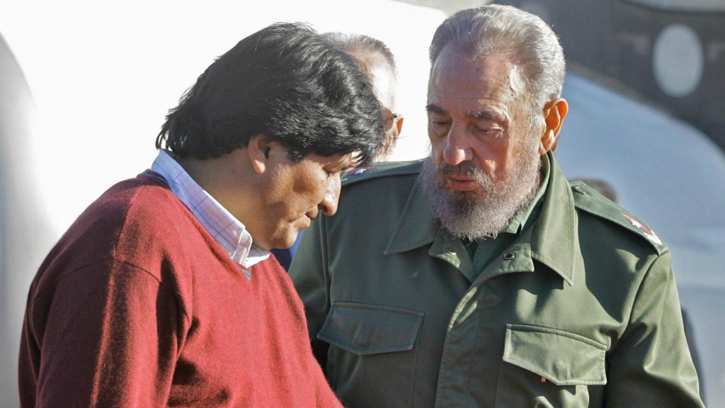 Evo Morales dijo que Fidel Castro "puso a Cuba en el mapa del mundo" durante su despedida en La Habana