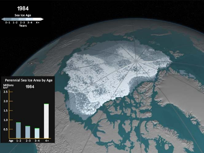 Video: NASA muestra deshielo del Ártico por calentamiento global