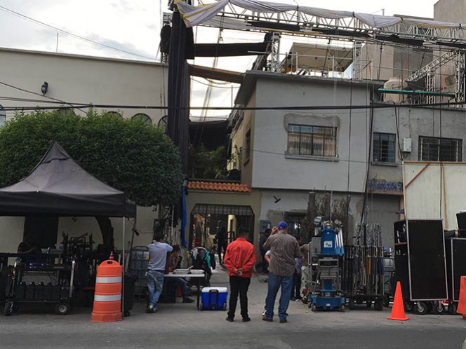 Lluvia no interrumpe rodaje de cinta de Alfonso Cuarón