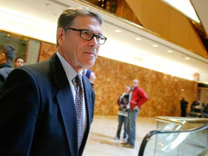 Rick Perry podría tener cargo en gabinete de Trump