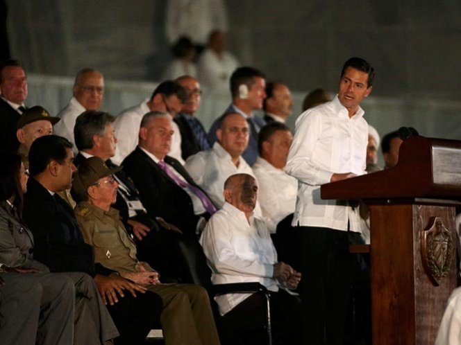 Fidel Castro promovió una relación bilateral basada en el respeto: Peña Nieto