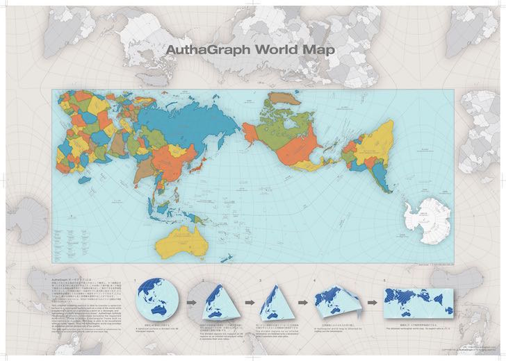 Creó un mapa mucho más certero que el que todos conocemos. Ahora su trabajo está siendo premiado