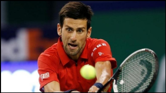 Tenista Novak Djokovic debuta con triunfo en Masters 1000 de París