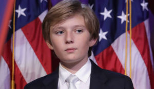 Conoce a Barron: el hijo menor del hombre más poderoso del mundo. Quiere ser como su padre